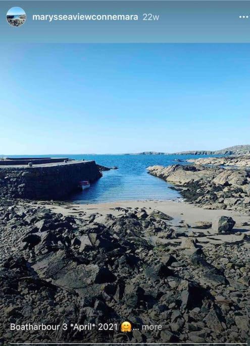 Vila Mary'S Seaview Clifden Galway Exteriér fotografie